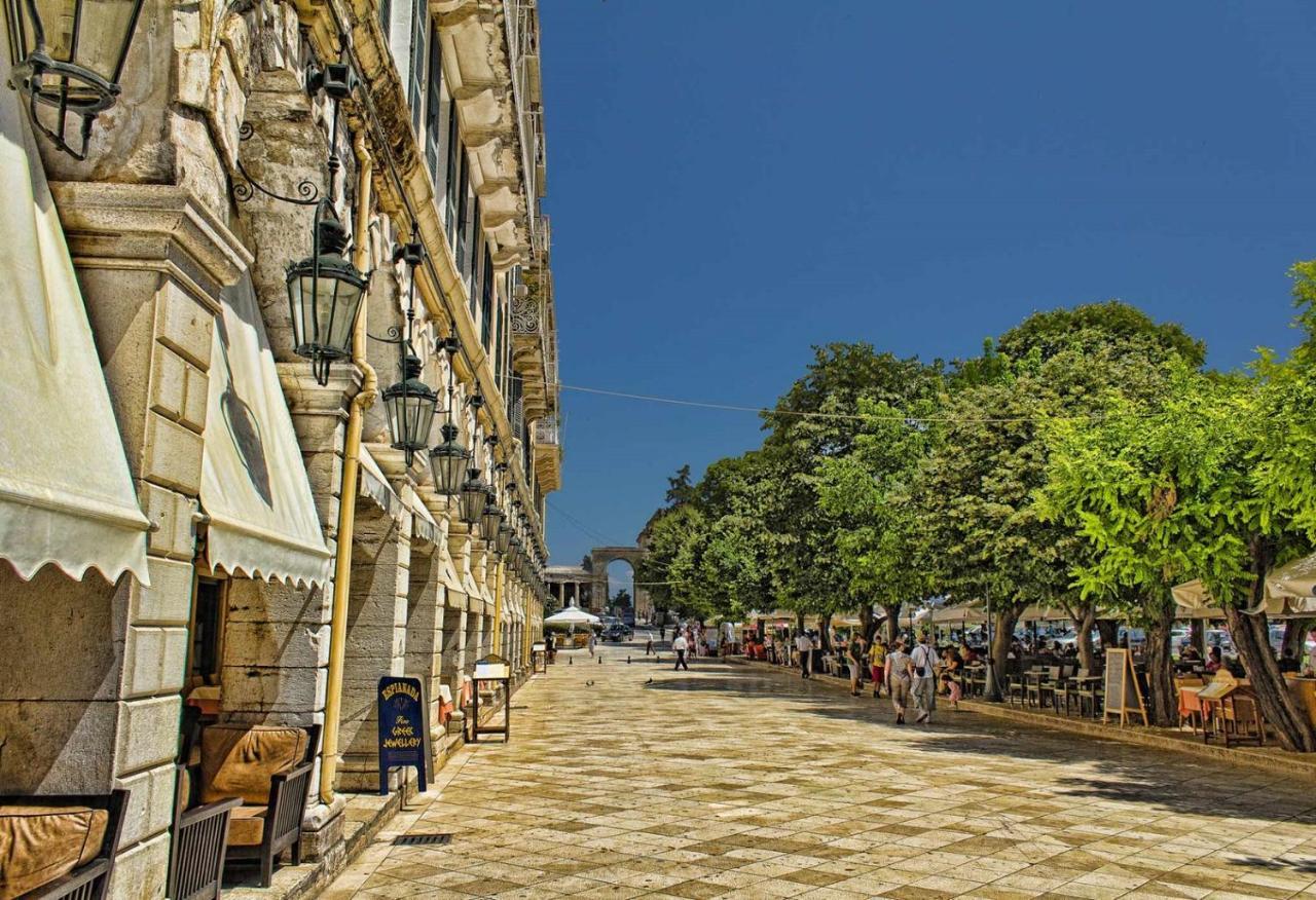 Mouragia Loft - Waterfront Old Corfu Town Apartment ภายนอก รูปภาพ